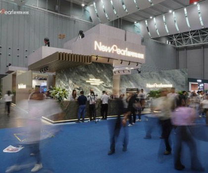 新明珠巖板×2025潭洲展完美收官：七大亮點解碼「石光之隙」材料美學與時空敘事