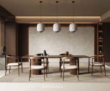 瓷上生花，歲月風華,蒙娜麗莎瓷磚解碼千年雅居密碼